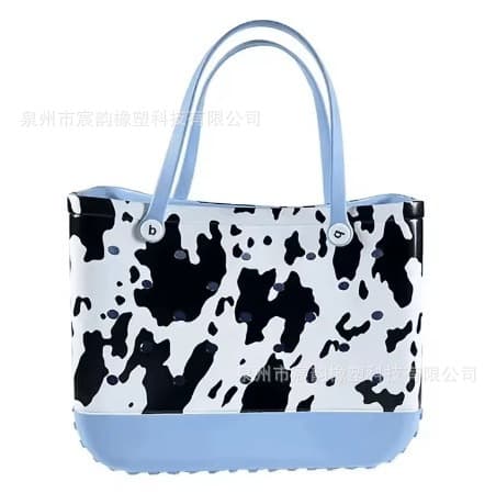 Sky blue cow