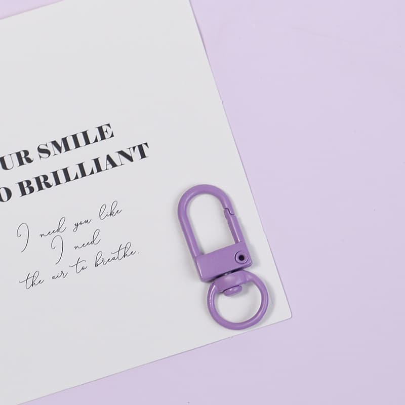 Purple door buckle