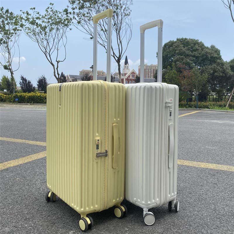 Zipper Lightweight 26inch Password Trolley Case Universal Wheel Internet Celebrity Female Suitcase 20inch Boarding Suitcase Men's Leather Suitcase 3