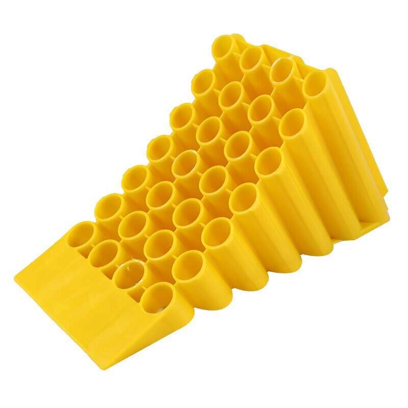 Plastic Anti-Retrograde Device, Portable Large Truck Tire Speed Bump, Anti-Slip Parking Slope Mat, Triangular Wood Block to Block Vehicles 5