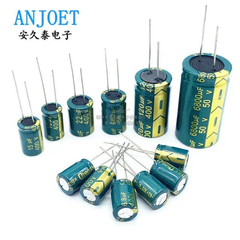 10/16/25/35/50/400V High Frequency Low Esr Aluminum Electrolytic Capacitor 100 220 330 470Uf 1