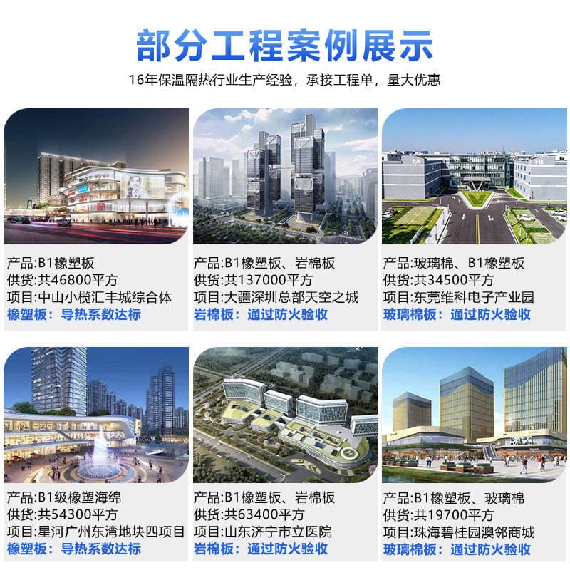 Cross-Border Ce B1 Grade Rubber and Plastic Insulation Board, Specialized Insulation and Anti-Condensation Rubber and Plastic Products for Pipeline Air Conditioning Ducts 3