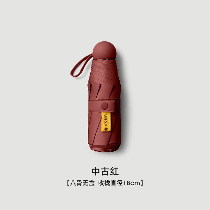 6 bones - no box] - burgundy thickened 0 translucent fabric