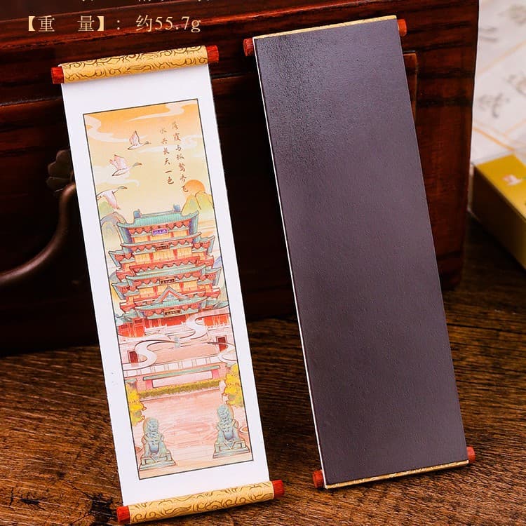 Scroll refrigerator magnets-Tengwang Pavilion (illustration)
