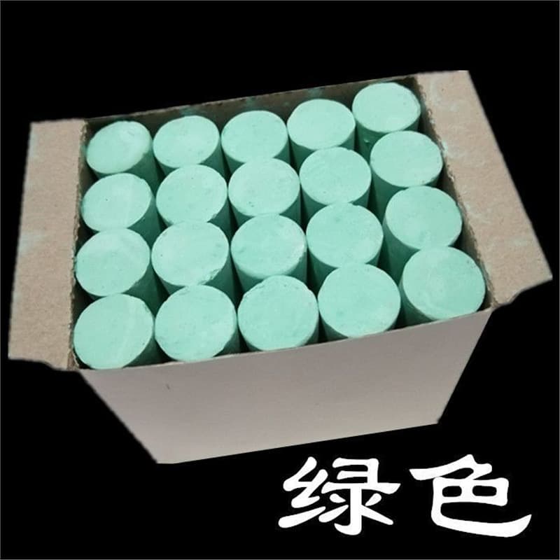 Green chalk (20 pieces per box)