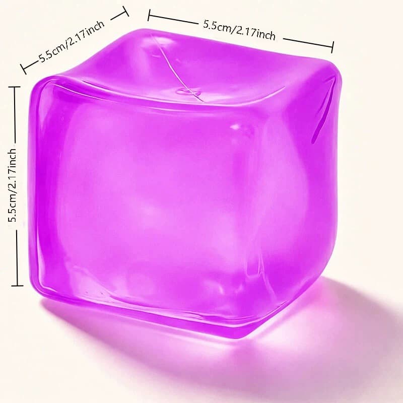 5.5 purple ice cubes [opp bag]