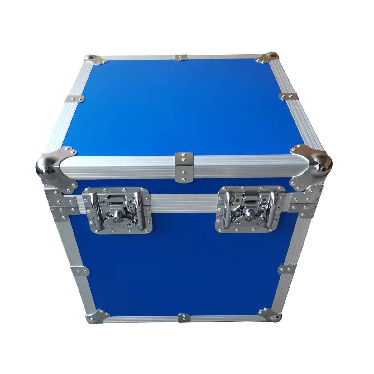 Aluminum Alloy packing box instrument box precision instrument box black round corner portable toolbox aviation consignment box 4