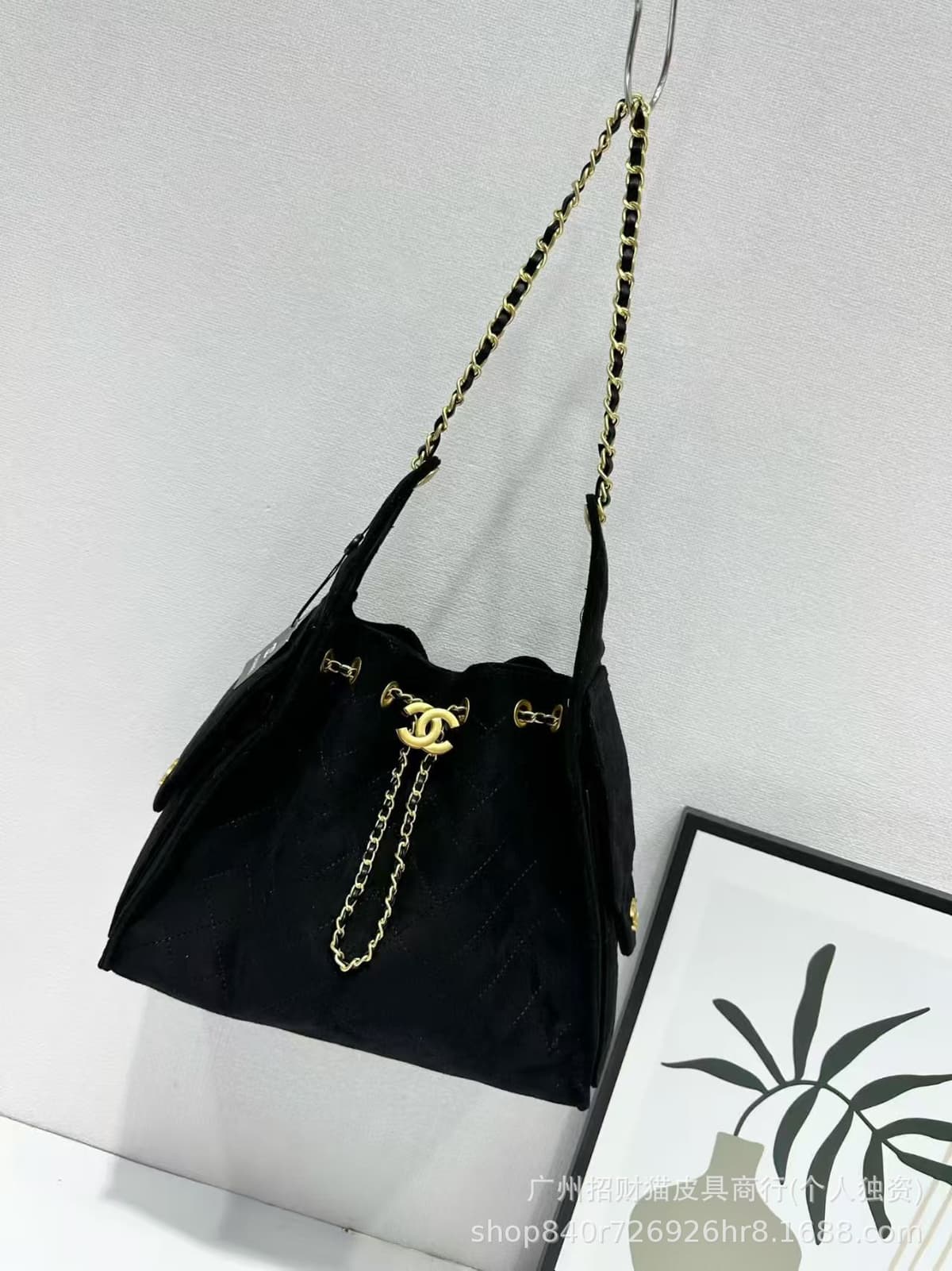 A038 suede black 28cm