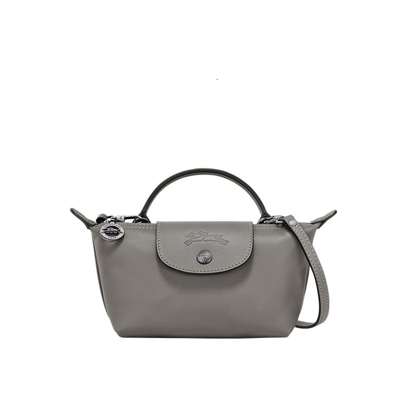 Leatherette mini grey