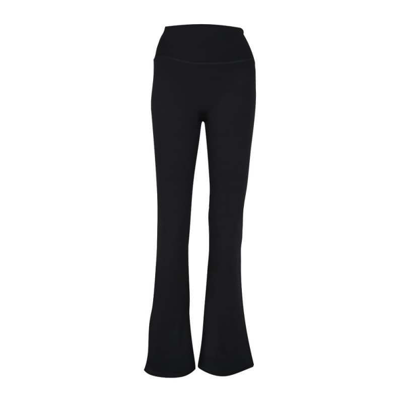 Black bell bottom pants