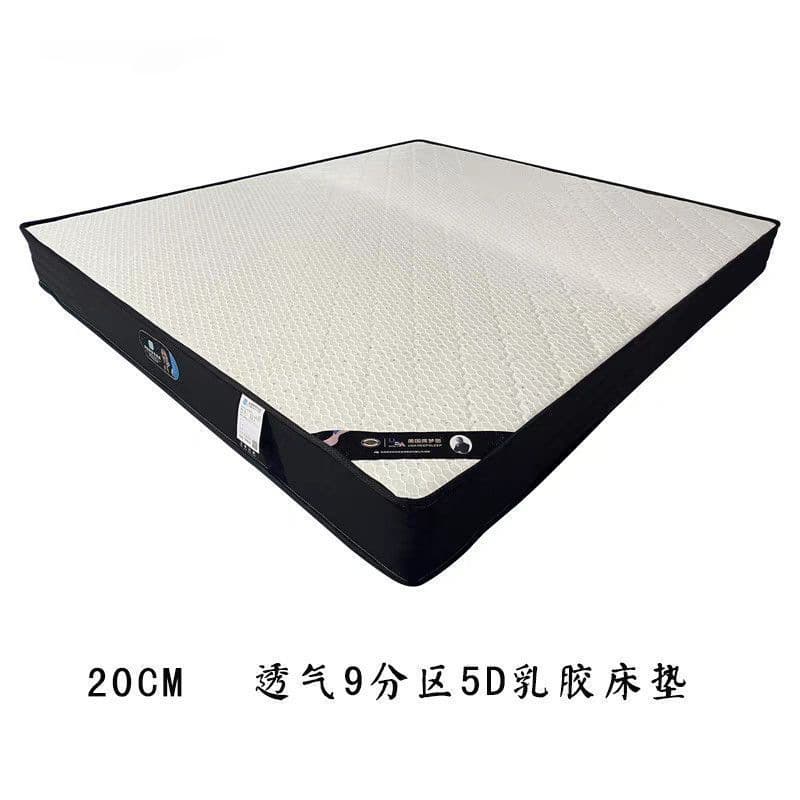 Upgraded single bed + 20cm 9-zone 5d latex mattress