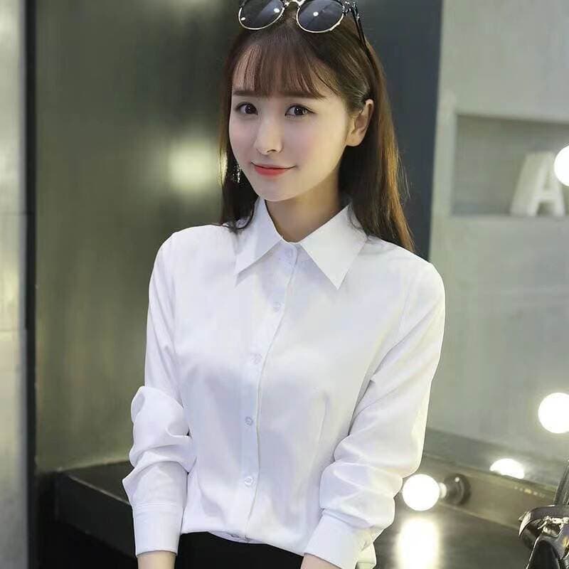 White Shirt Women's Summer Short-Sleeved New Summer Professional Wear Korean Style Temperament Workwear Slim Work Clothes Tops Shirt 2