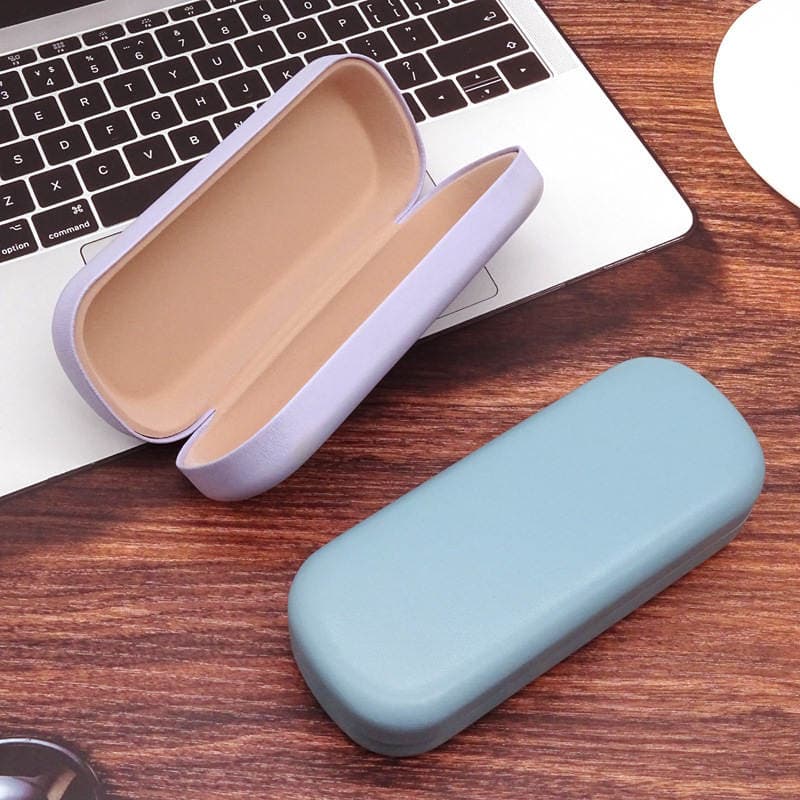 New Style High-End Purple Glasses Case, Student Glasses Case, High-End Glasses Storage Box 2
