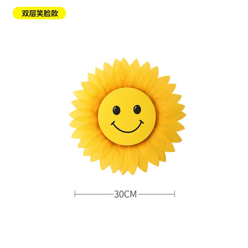 30cm [double-layered smiley face]