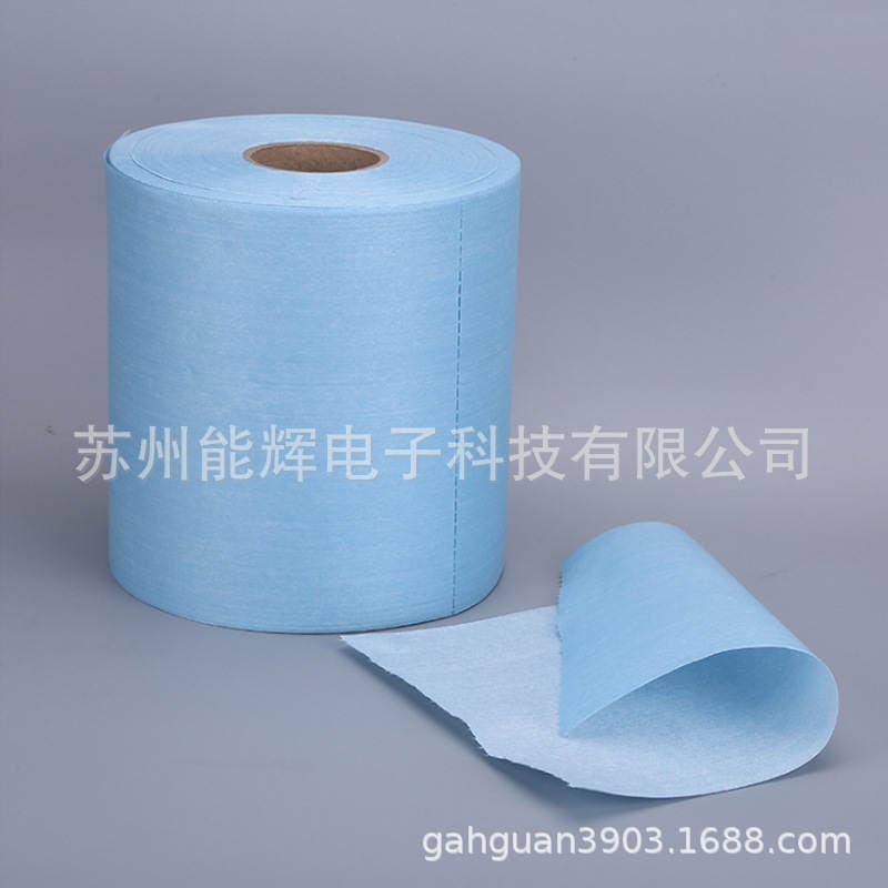 Enlais Dust-Free Paper Industrial Wiping Paper Multi-Purpose Industrial Large Roll Paper Laboratory Water-Absorbing and Oil-Absorbing Paper Dust Removal Paper 3