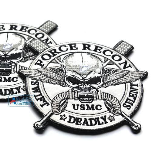 Usmc Seal Land Team Velcro Badge Beauty Detective Embroidery Cloth Armband Camouflage Clothing Badge Embroidery Badge 2