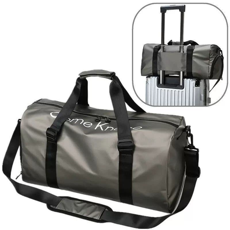 [upgraded and thickened] champagne color [the letters on the bag have changed | shoulder straps are widened | wet and dry separation]