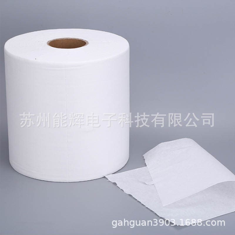 Enlais Dust-Free Paper Industrial Wiping Paper Multi-Purpose Industrial Large Roll Paper Laboratory Water-Absorbing and Oil-Absorbing Paper Dust Removal Paper 4