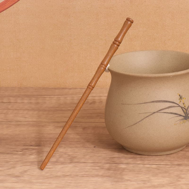 (18cm) new green sandalwood - three bamboo joint design