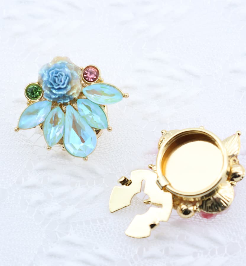 Blue flowers