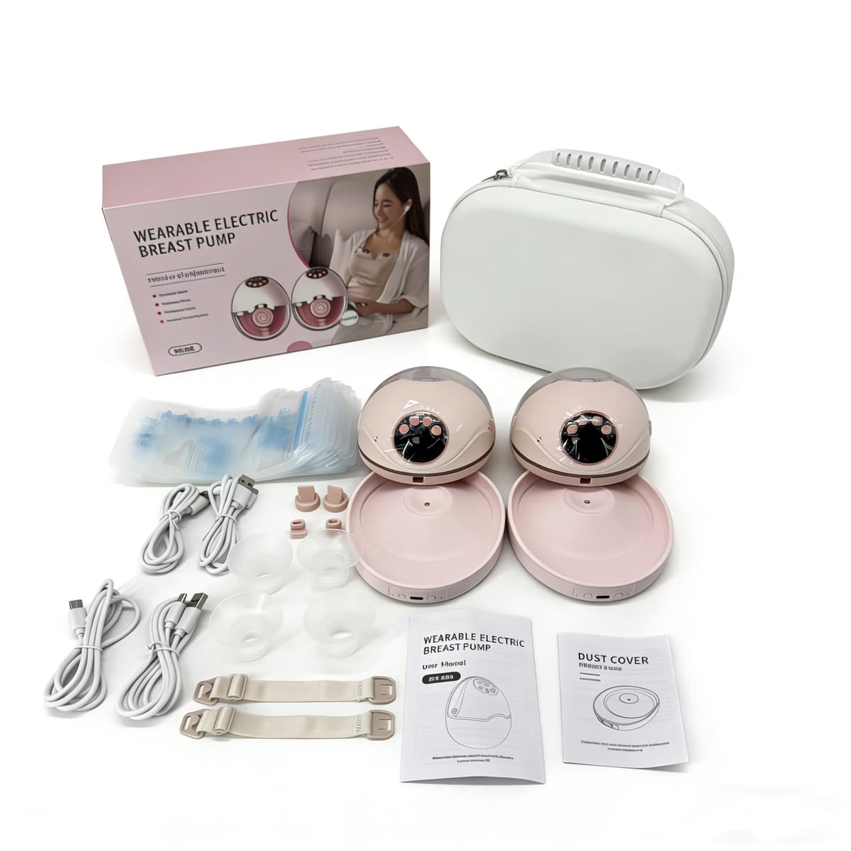 My-382 bilateral/full family portrait complete set+2*heating base/pink