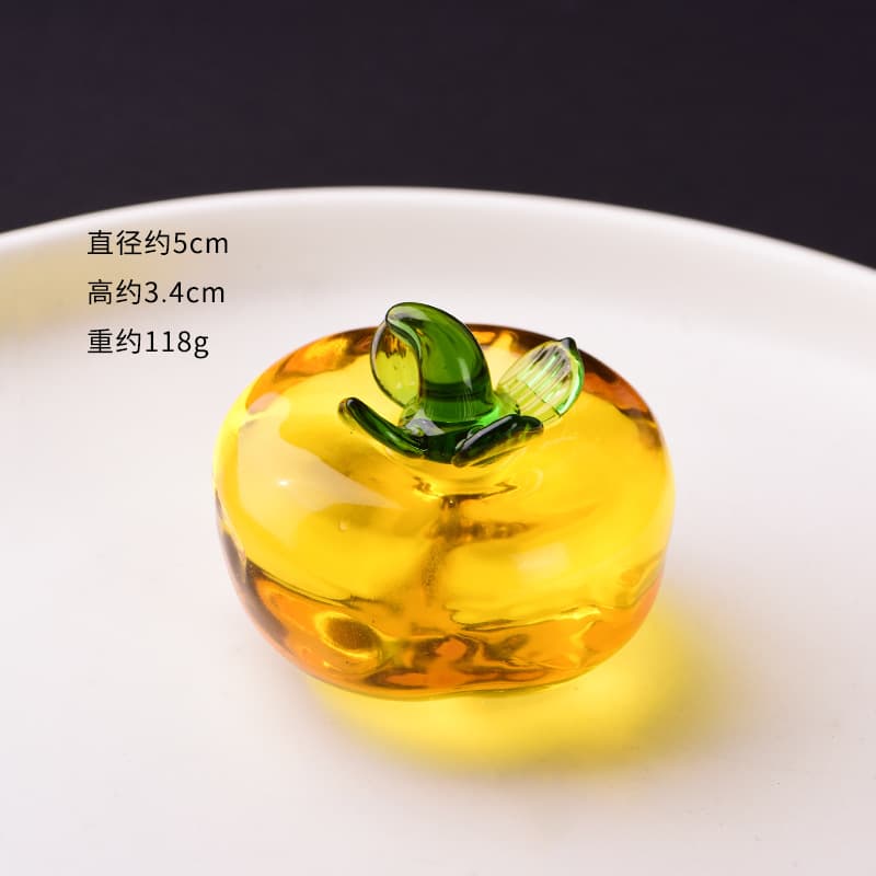 Paperweight [persimmon] yellow-5cm