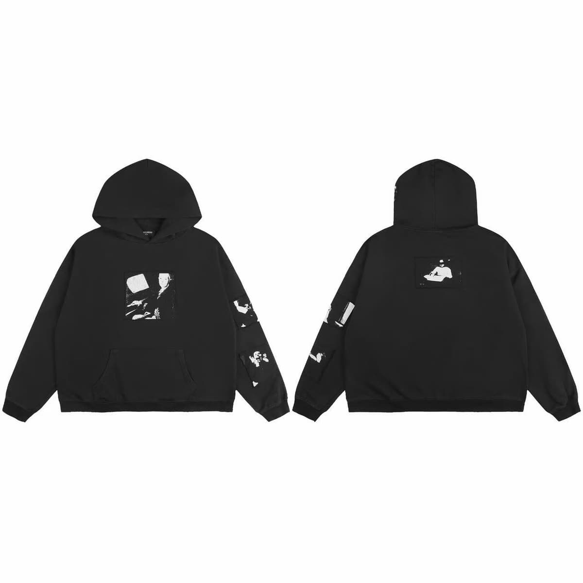 69 patch black