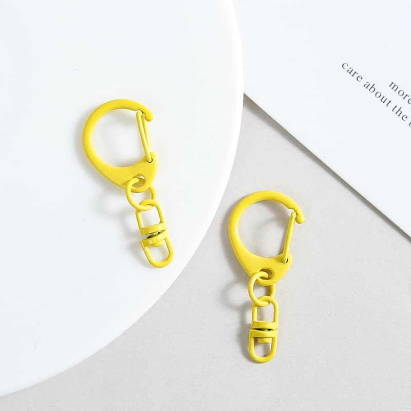 [yellow] d-shaped buckle + 8-shaped buckle
