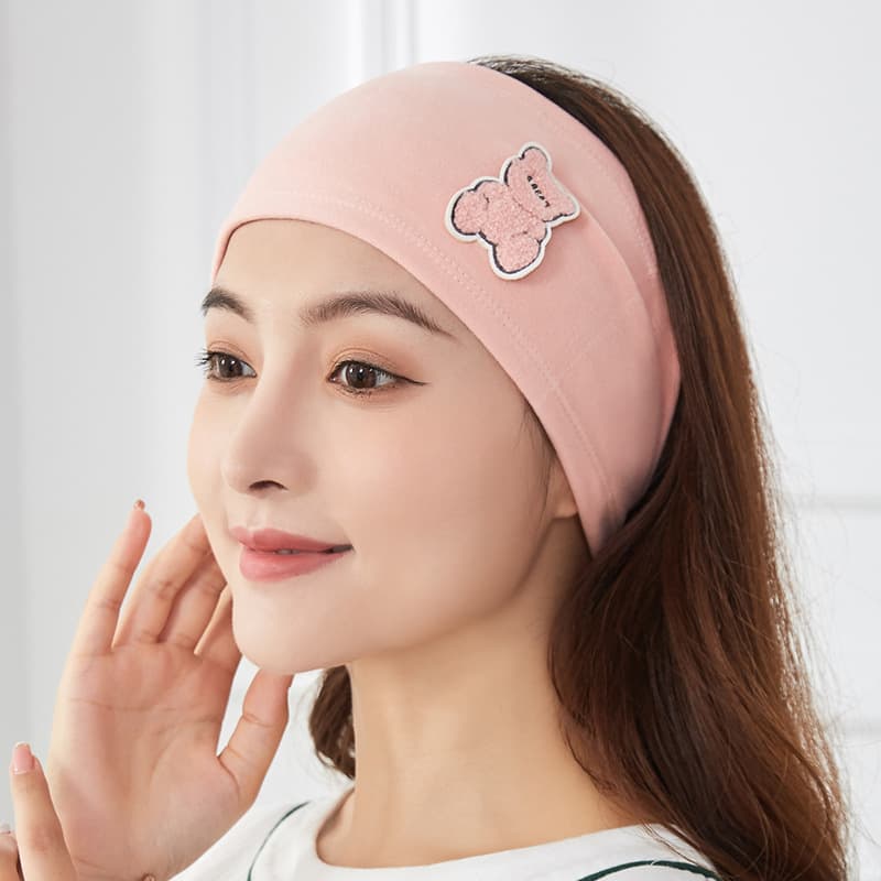 De Rong Yuezi Turban Pink