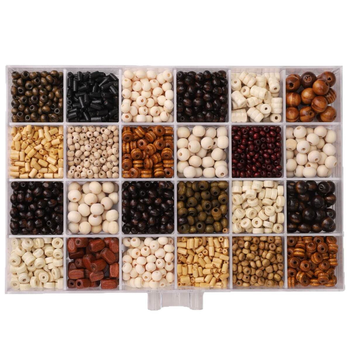 Wooden Bead Bracelets, Loose Beads, Handmade DIY Bracelets, Necklaces, Bag Accessories, Decorative Accessories, Materials Wholesale 5