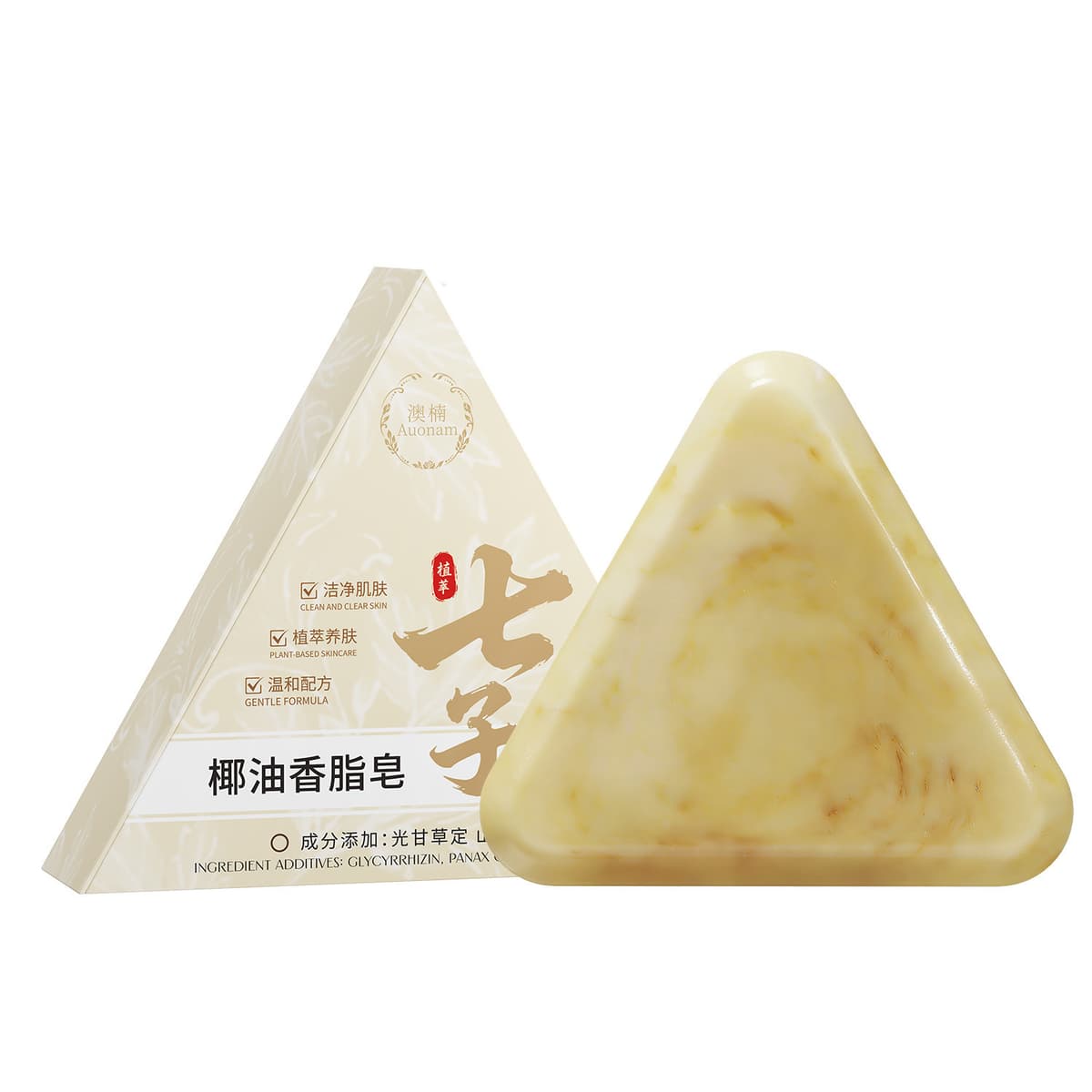 Aonan qizi white coconut oil balm soap