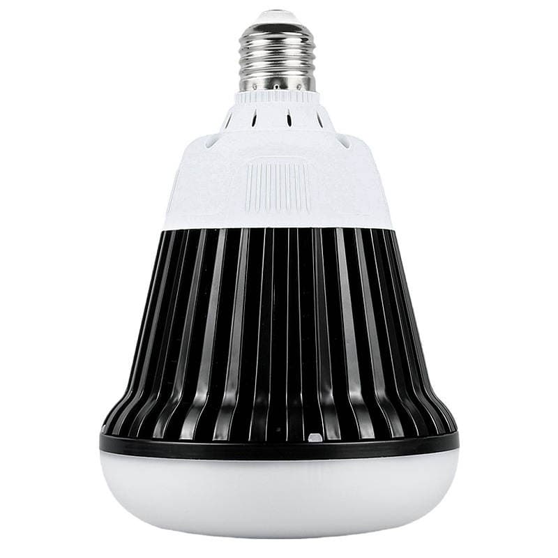 LED yüksək güclü E27 lampa, alüminium qanadlı, super parlaq ağ işıq, sənaye və mədən üçün 5