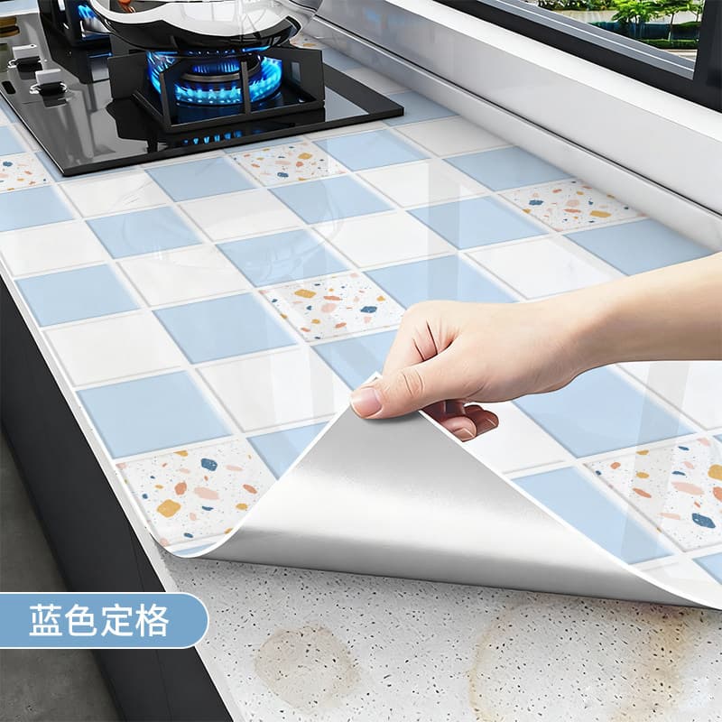 Blue fixed frame oil-proof and high temperature resistant