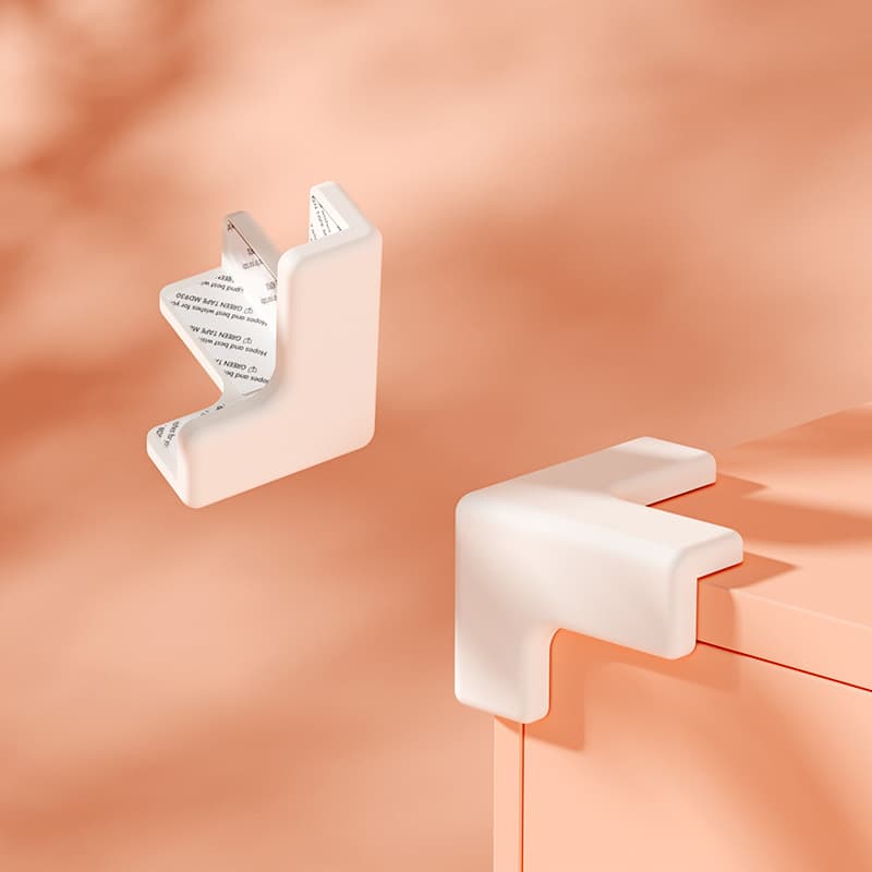 T-shaped anti-collision corner off-white