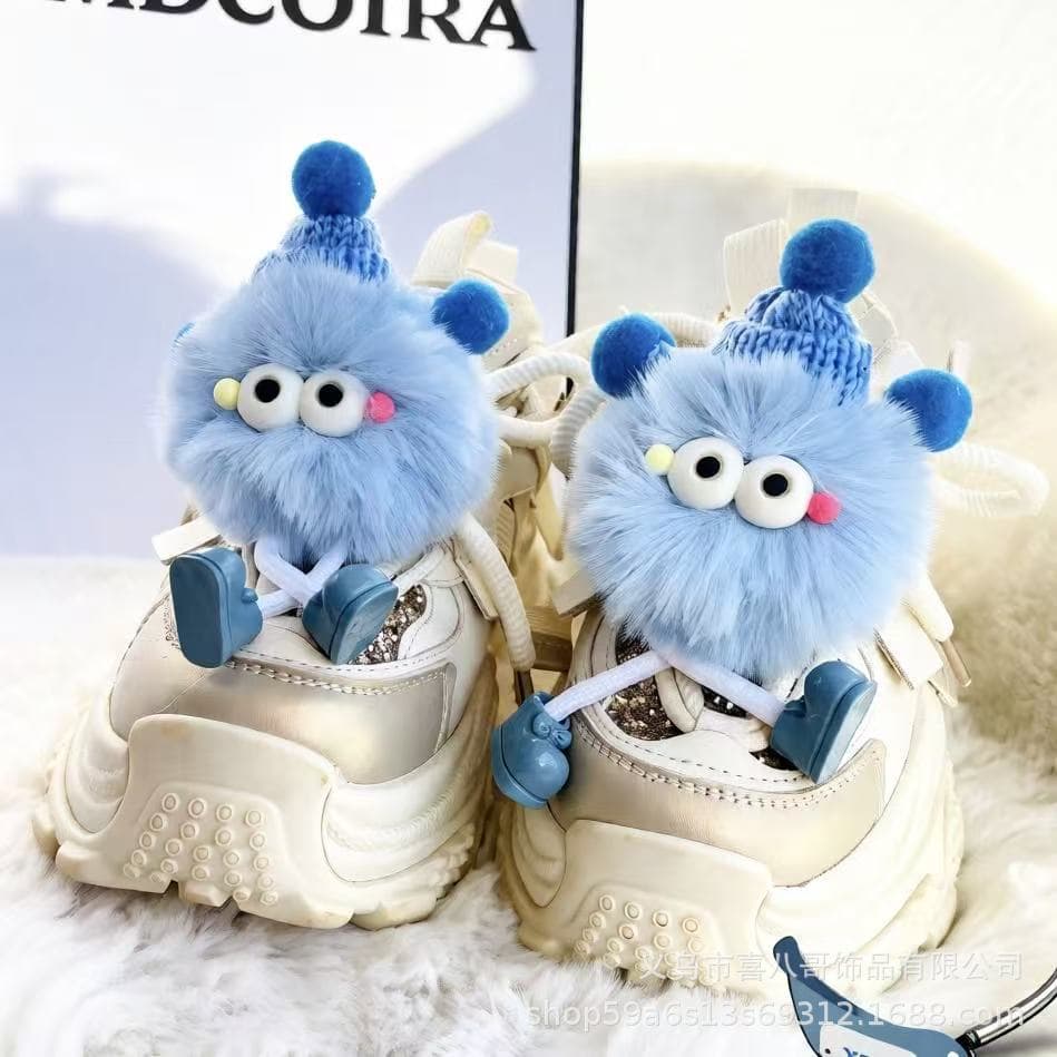 Blue elf shoelaces [shoes not included]