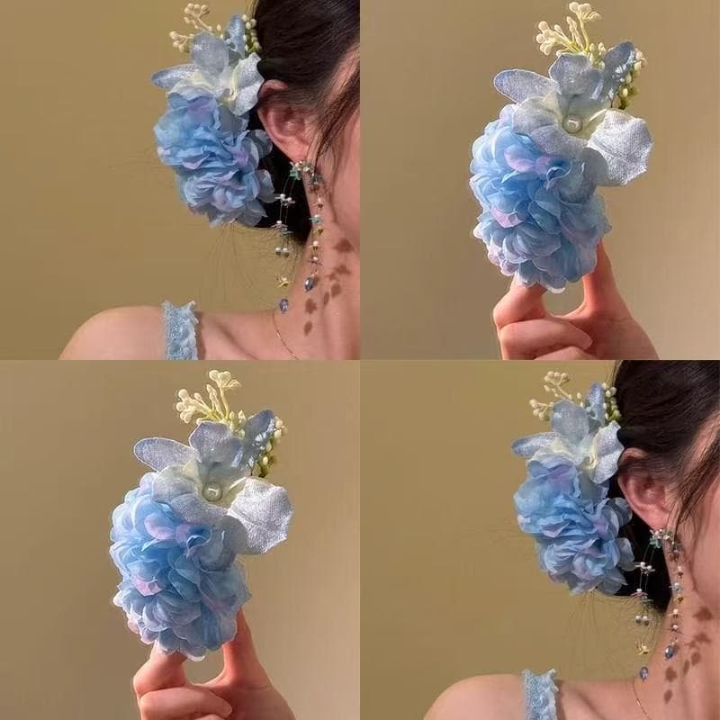 7022 original blue antique style hairpin