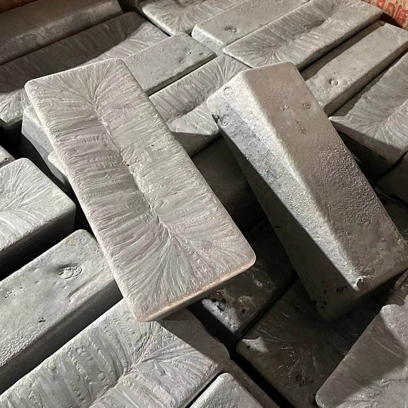 Dongguan Nonferrous Metal Manufacturer Wholesale Electrolytic Lead Ingots, Yuntin, Cadmium Ingots, Antimony Ingots, Bismuth Ingots, Zinc Ingots for Electroplating 3