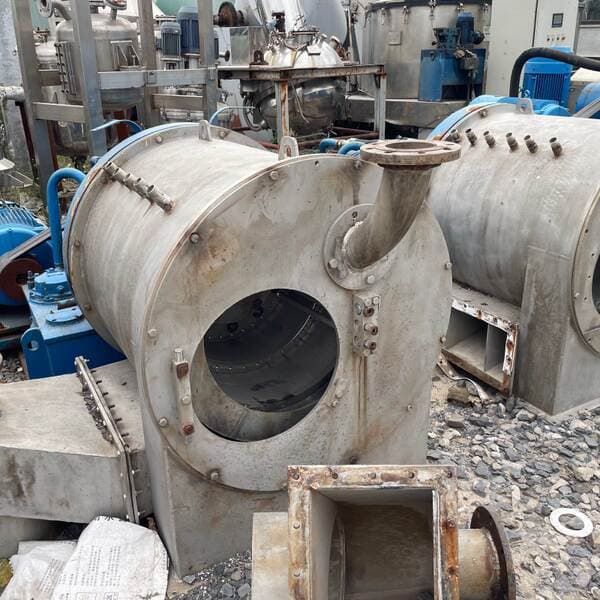 Used feed push centrifuge for sale, industrial separation equipment, 400-type three-phase separation equipment