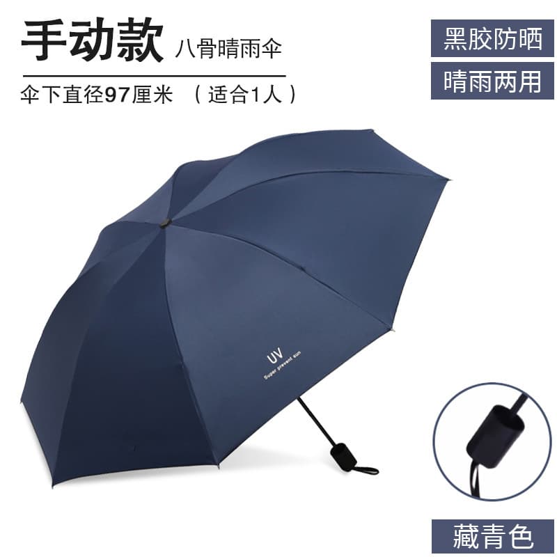 Manual reverse UV-Navy Blue