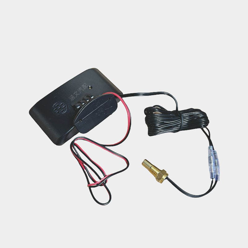 Car truck 12V24V universal LCD electronic water temperature and voltage combination meter two in one high precision digital buzzer 5