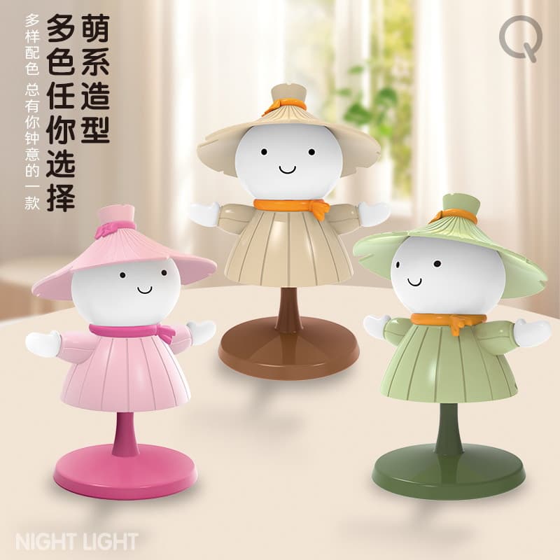[color is random and can be noted] 012a scarecrow table lamp