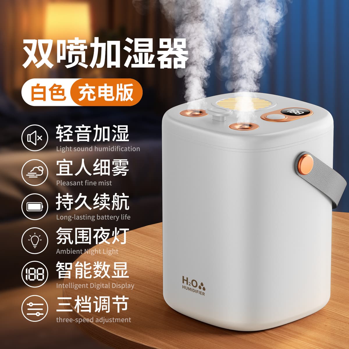 Rechargeable model [white]