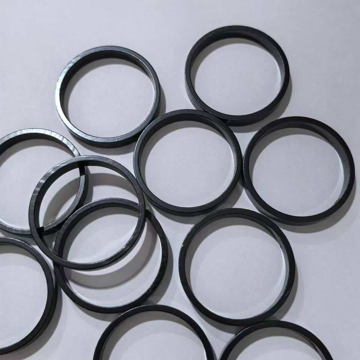 Mountain Bike Headset Spacers 28.6mm Fork Stem Rings 5mm Bicycle Stem Spacers Height-Increasing Spacers 3