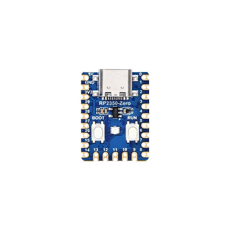 RP2350-Zero Geliştirme Kartı, Raspberry Pi RP2350 Çipli, Type-C 2
