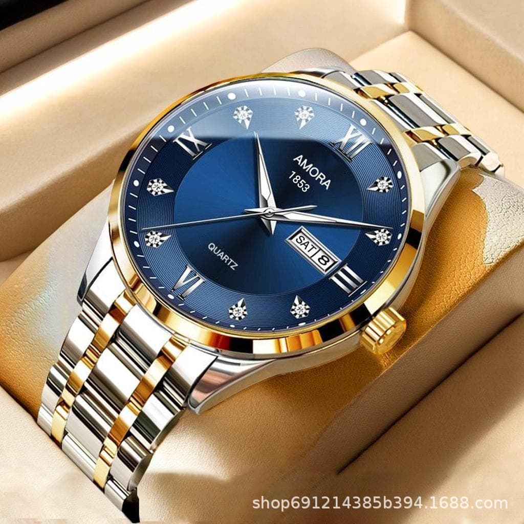 Golden blue surface