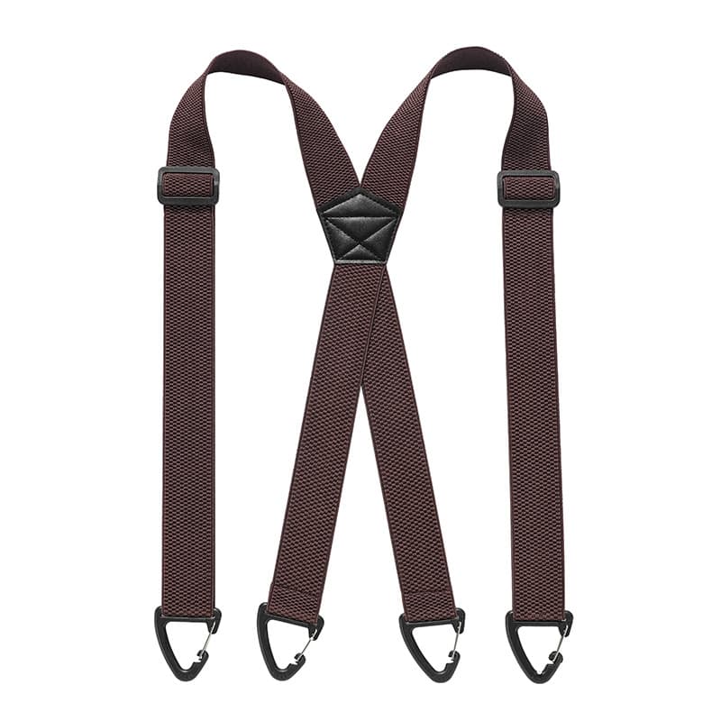Dark brown 3.8cm (high-quality large corn pattern strap)