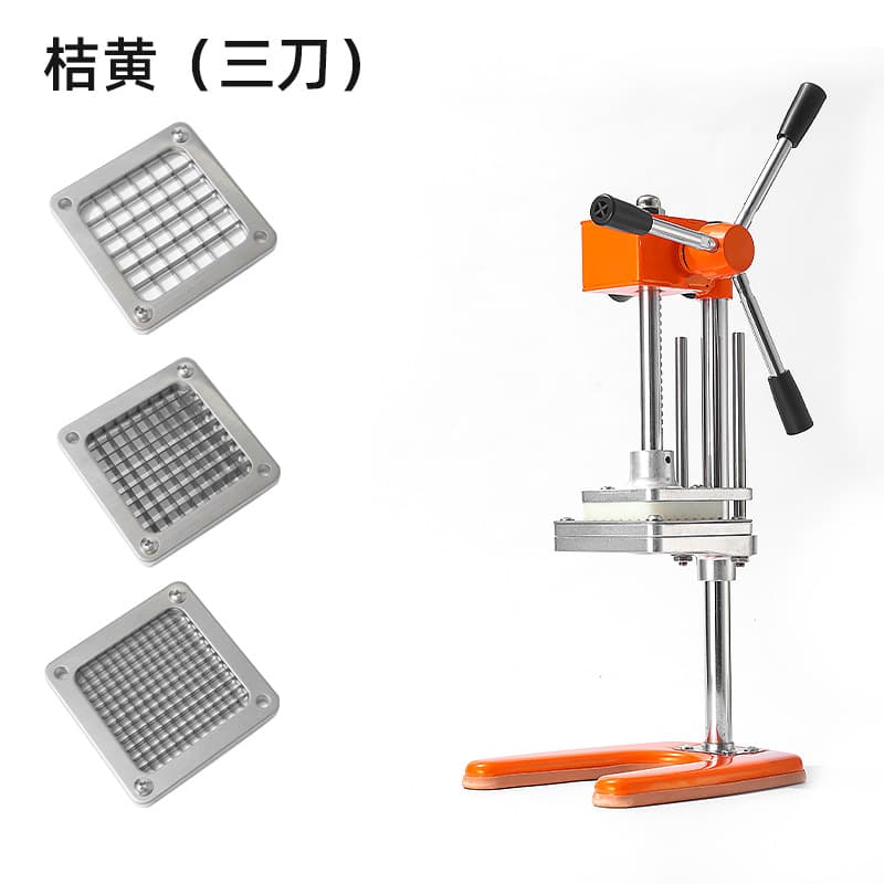 Three knives orange