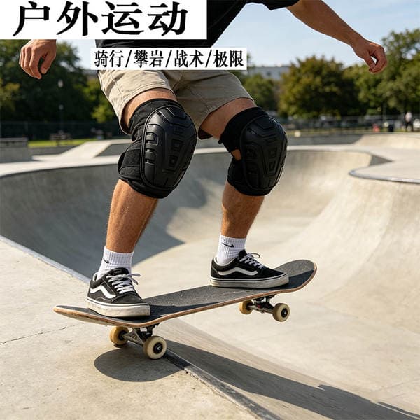 New Type of Labor Protection Knee Pads with Hard Shell, Wear-Resistant, Non-Slip, Suitable for Construction Work, Car Repair, Gardening, Kneeling, Outdoor Use, and Anti-Collision Protection