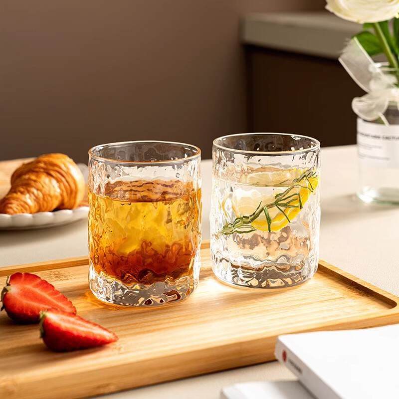 6-Pack Thickeneded Heat-Resistant Glass Household Transparent Drinking Cup Tea Cup Milk Juice Beer Cup Set 2