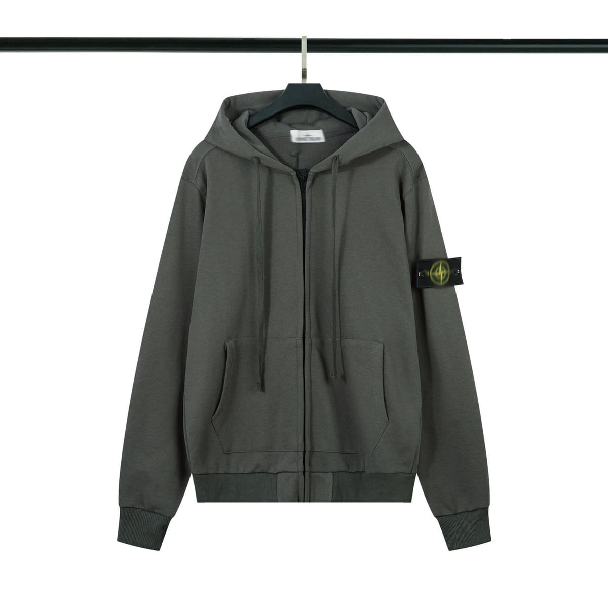298 dark gray terry